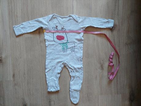 Vianocne pyzamko-overal vel.68, f&f,68