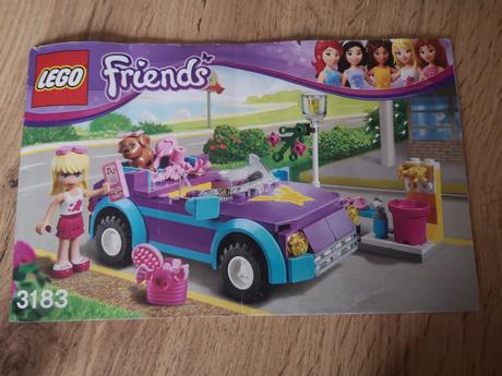 Lego friends 3183 senzačný kabriolet stephanie,