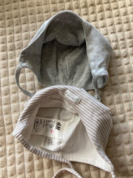 Bavlnené čiapky, h&m,62