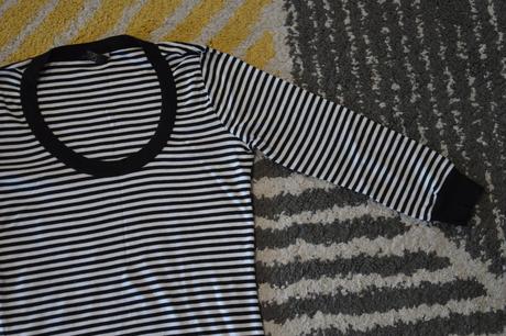 Pásikavé tričko, f&f,38