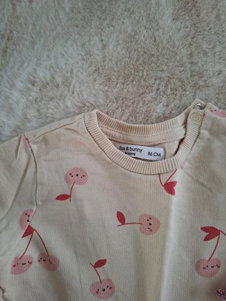 2 krat saty velkost 86, fox & bunny,86