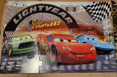 2x puzzle cars, 