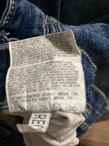 Roztrhané rifle, denim,30