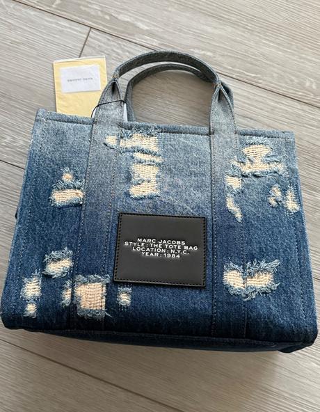 Denim taška marc jacobs, marc jacobs