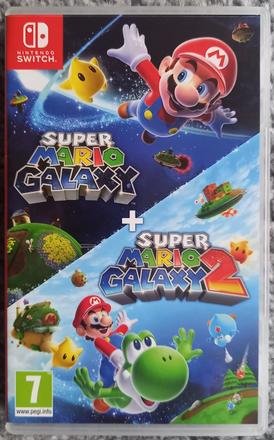 Super mario galaxy 1+2 - hra na nintendo switch,