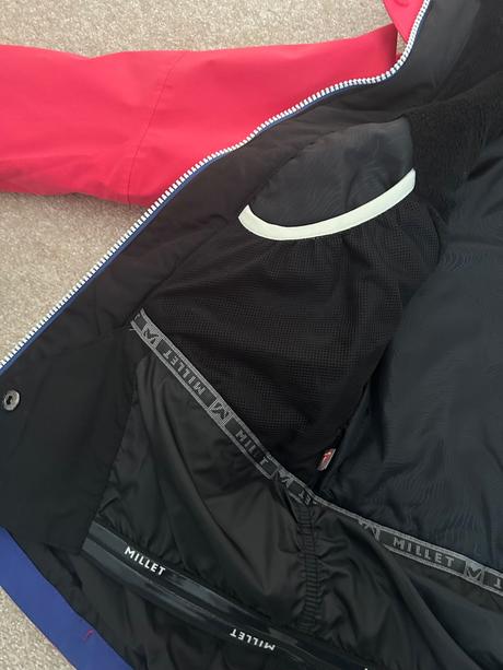 Lyžiarska bunda, oteplováky millet veľ.xs, xs