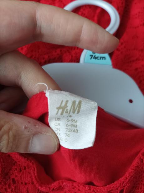 Šaty h&m, h&m,74