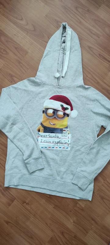 Vianočná mimoň mikina, 164