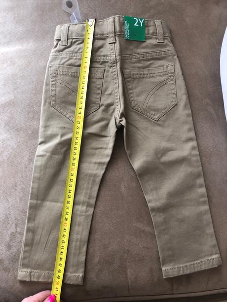 Nohavice benetton s vysackou, benetton,92