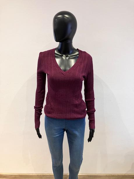 Dámske rebrované tričko (38-40), m