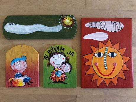 Cedulka na detsku izbu,