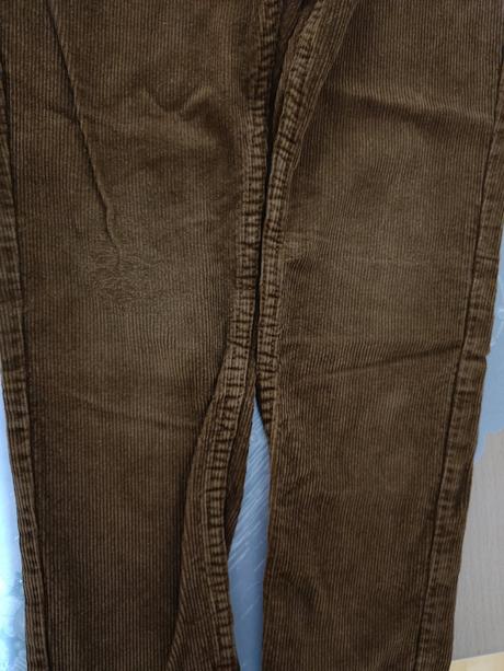 Menčestrove nohavice, h&m,134