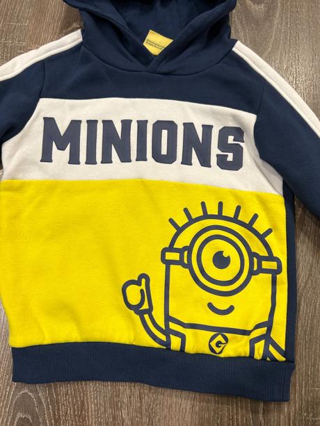 F&f mikina mimoni na 3-4 roky, f&f,104