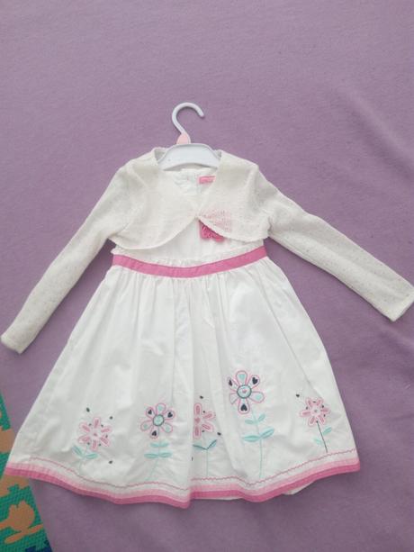 Elegantne šaty plus bolerko nove, 92