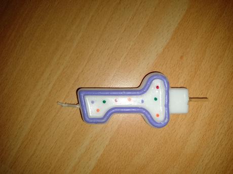 Sviečka na tortu 1,