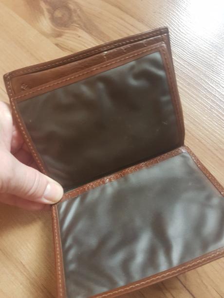 Kožená peňaženka/zakladač púzdro na doklady,