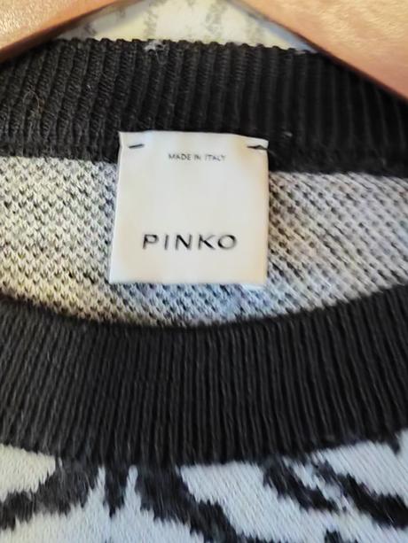 Pinko originál luxusnej kvalitný dámsky sveter m/l, pinko,m