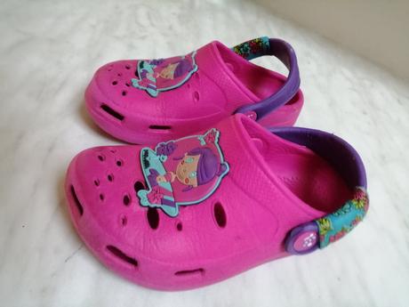 Kroksy ružové pre dievčatka veľ. 25, 25
