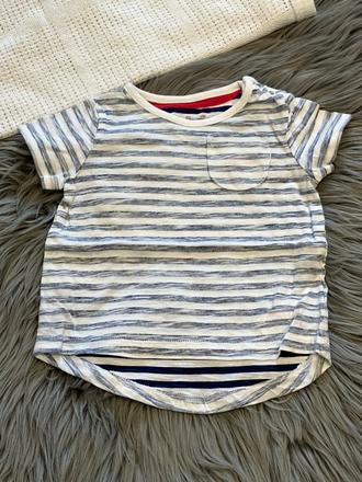 Chlapčenské pásikavé tričko f&f (74), f&f,74