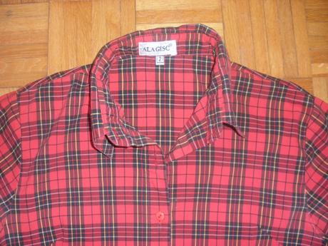 Červená dámska blúzk, 36