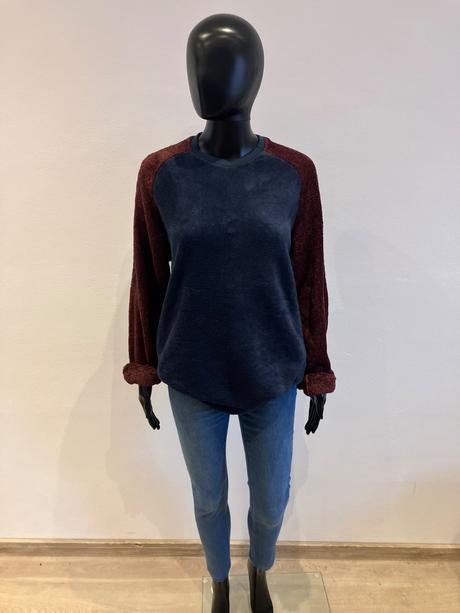 Dámska huňatá mikina (m), m