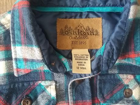 Flanelova kosela, oshkosh,80