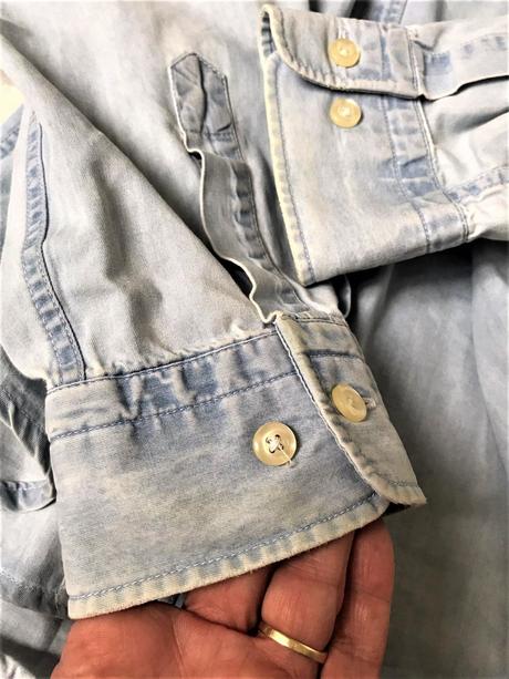 Riflová košeľa, xl