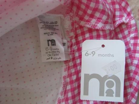 Ľahučké letné šary, mothercare,74