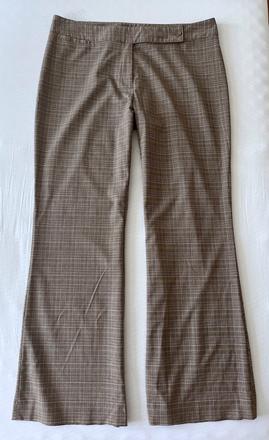 Amaranto káro nohavice uk16/eur 44, amaranto,44