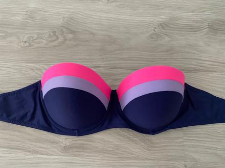 Plavkova podprsenka d košík ( nová), xxl