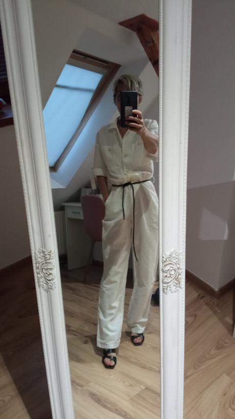 Ľanovy overal, zara,xs