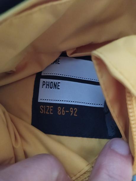 Súprava do dažďa, tchibo,92