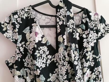 Kvetované šaty, orsay,36
