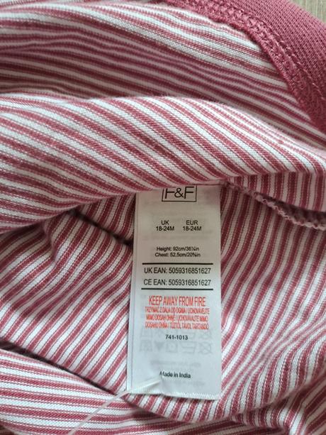 Set dievcenske body 92 h&m, f&f, h&m,92