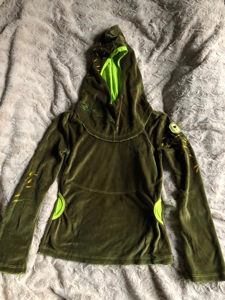 Mikina z kojeneckého plyšu v.m, m