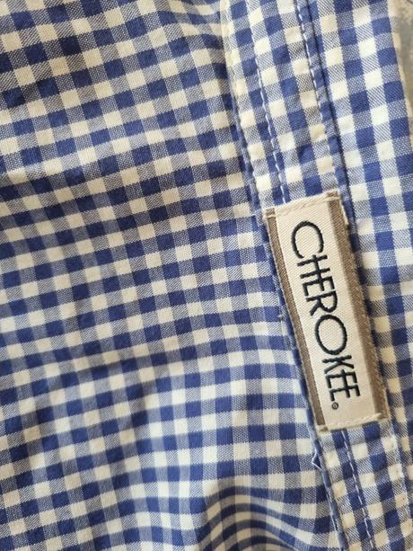 Modro biela karo kosela cherokee 38, cherokee,38