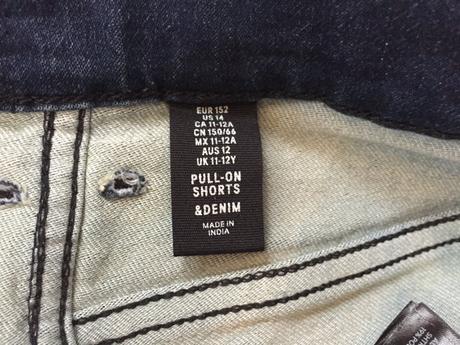 Chlapcenske kratke nohavice 11-12 rokov, h&m,152