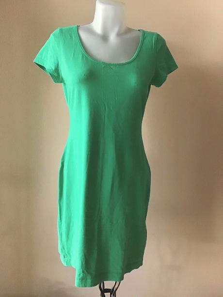 Elasticke trickove šaty /35, h&m,40