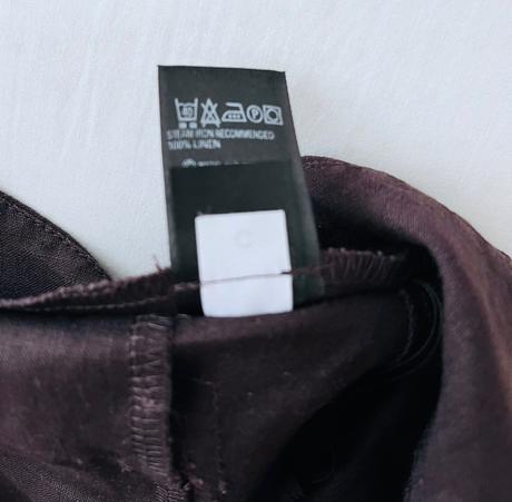 Ľanové nohavice vel.m-l, marks & spencer,40 / l / m