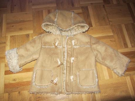 Kabát - kožuštek, ladybird,68