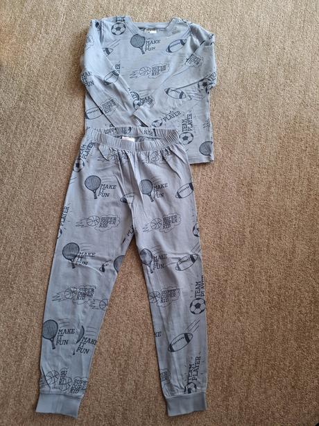 Pyžamá h&m 3 ks, h&m,122