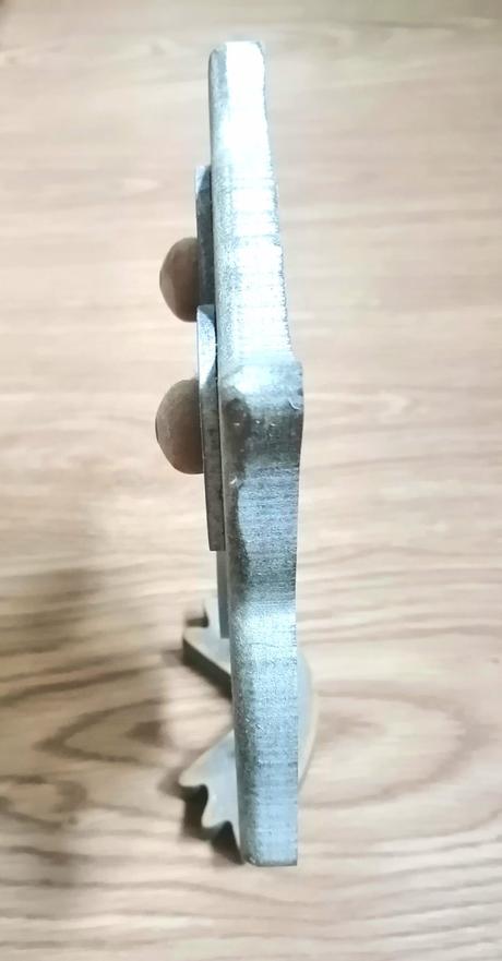 Drevená dekorácia sova,