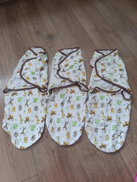 Ulitky / zavinovačky swaddle me 6ks, 
