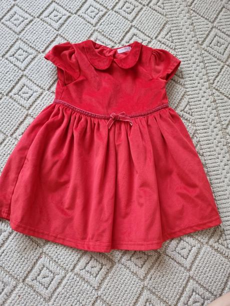 Detske cervene saty, pepco,86