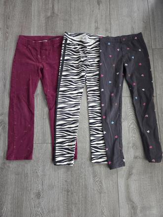 Hrubšie legíny hm, h&m,140