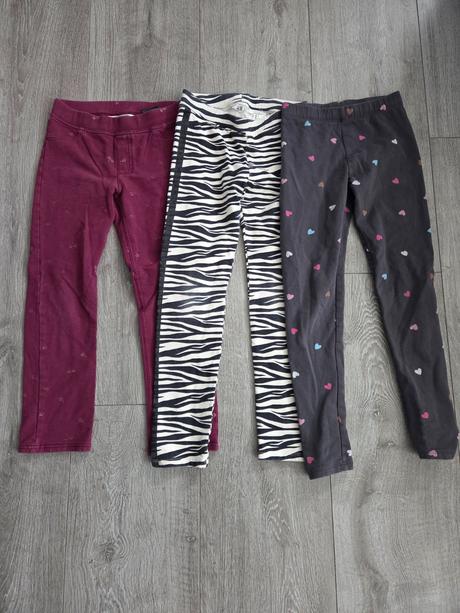 Hrubšie legíny hm, h&m,140