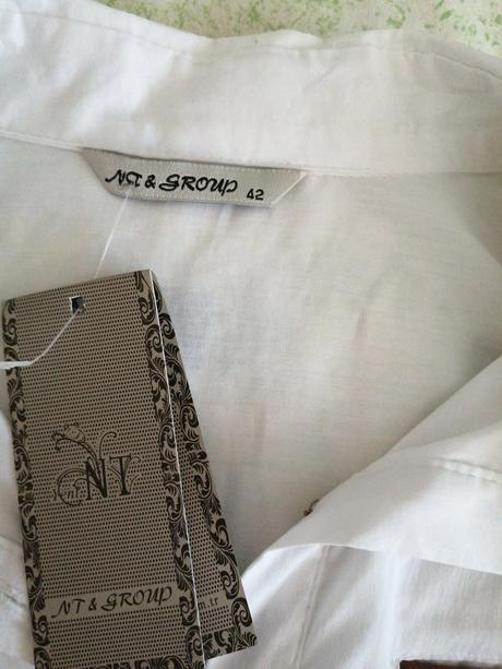 Biela košeľa s d.r., 42