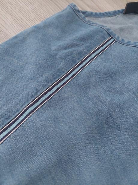 Dámske tenké rifľové šaty freequent oversize, s