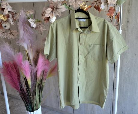 Bledozelená pánska košeľa-xxl, xxl
