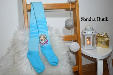 Detské termo pančušky frozen modré a ružové, 92 - 134